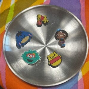 Kids Cartoon Character shoe charm Set - Multicolor